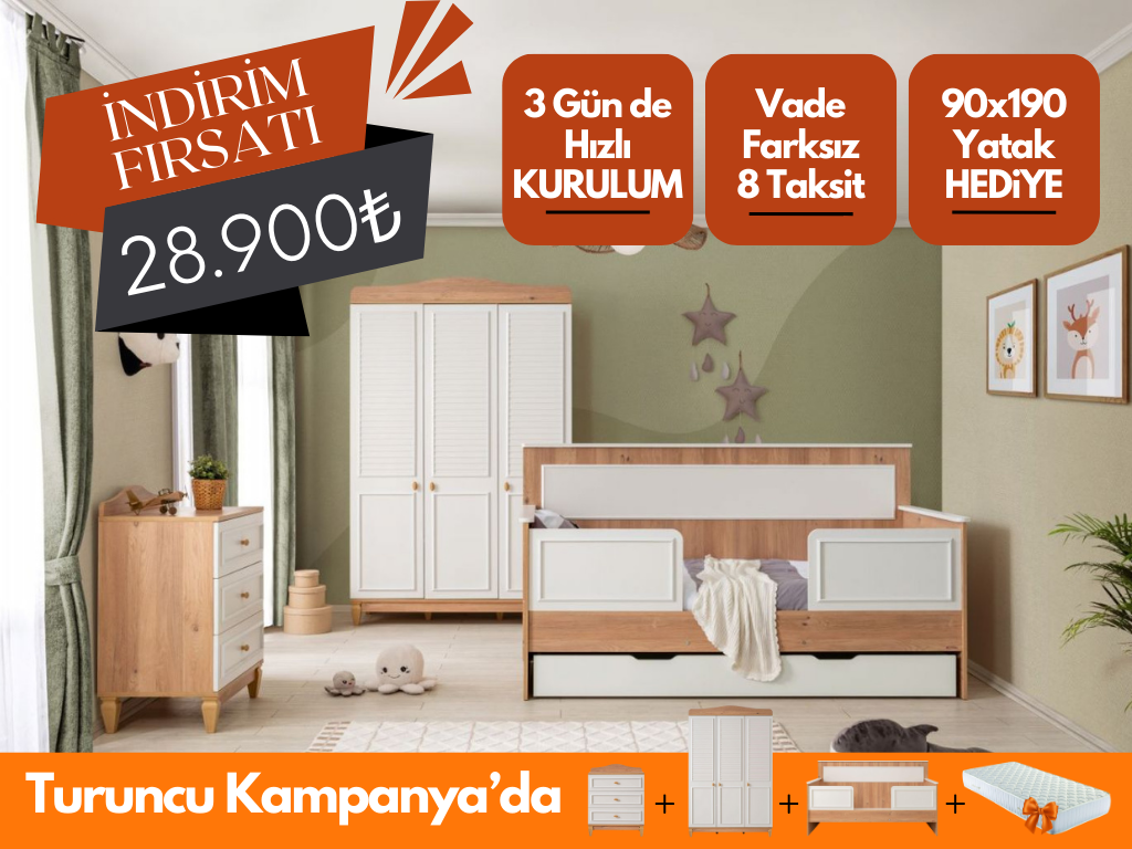 Nuh Mobilya Montessori Odalar Karaman Mobilya Sitesi