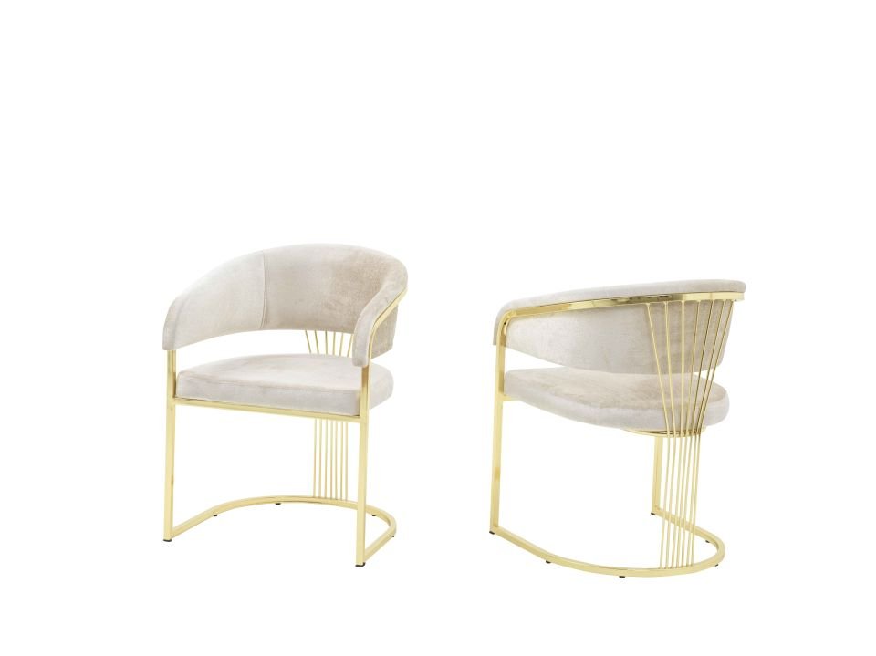 Alya Gold Sandalye