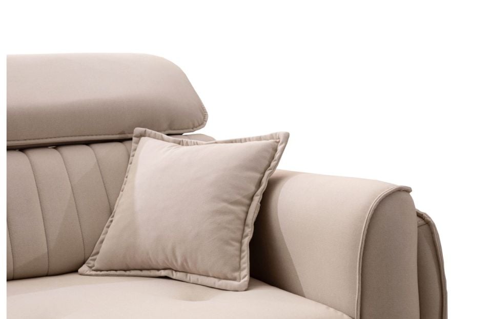 Milas Köşe Koltuk Takımı Krem