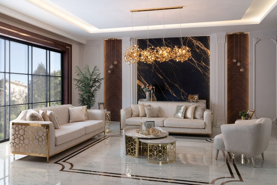 Fendi Lüks Koltuk Takımı