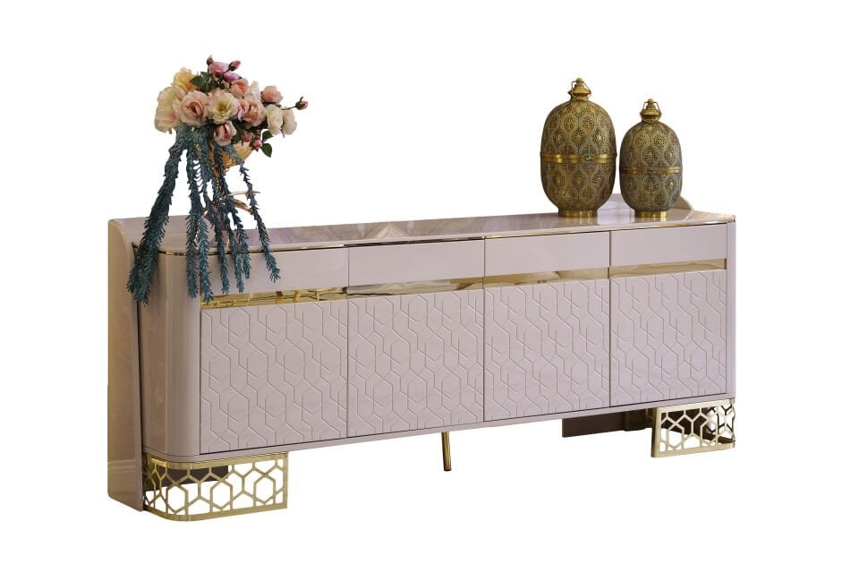 Fendi Lüks Yemek Odası Takımı